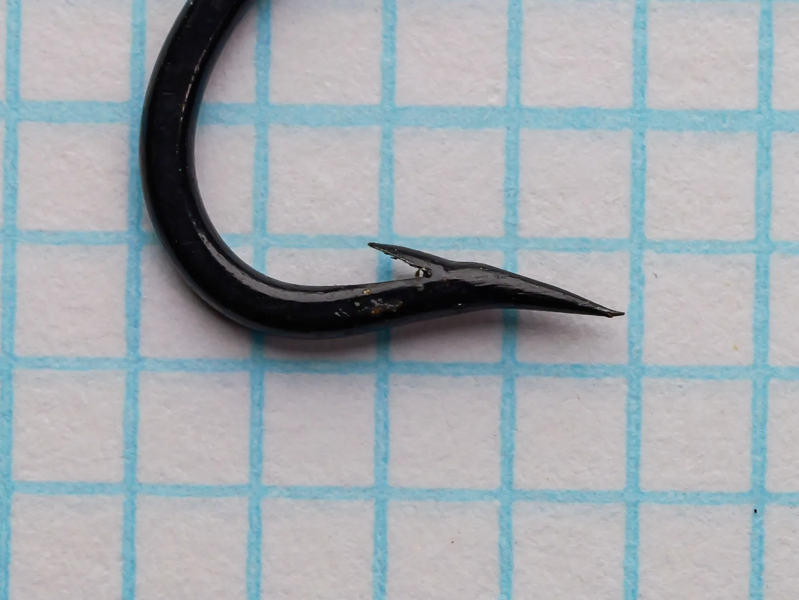 Partridge CS10/2 Bartleet Supreme — point profile showing superior spear geometry — size 4 — japanned black finish