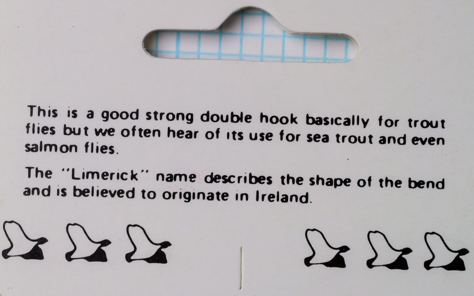 Partridge R1A packaging back panel — product description and usage notes — instructional text in monospaced type