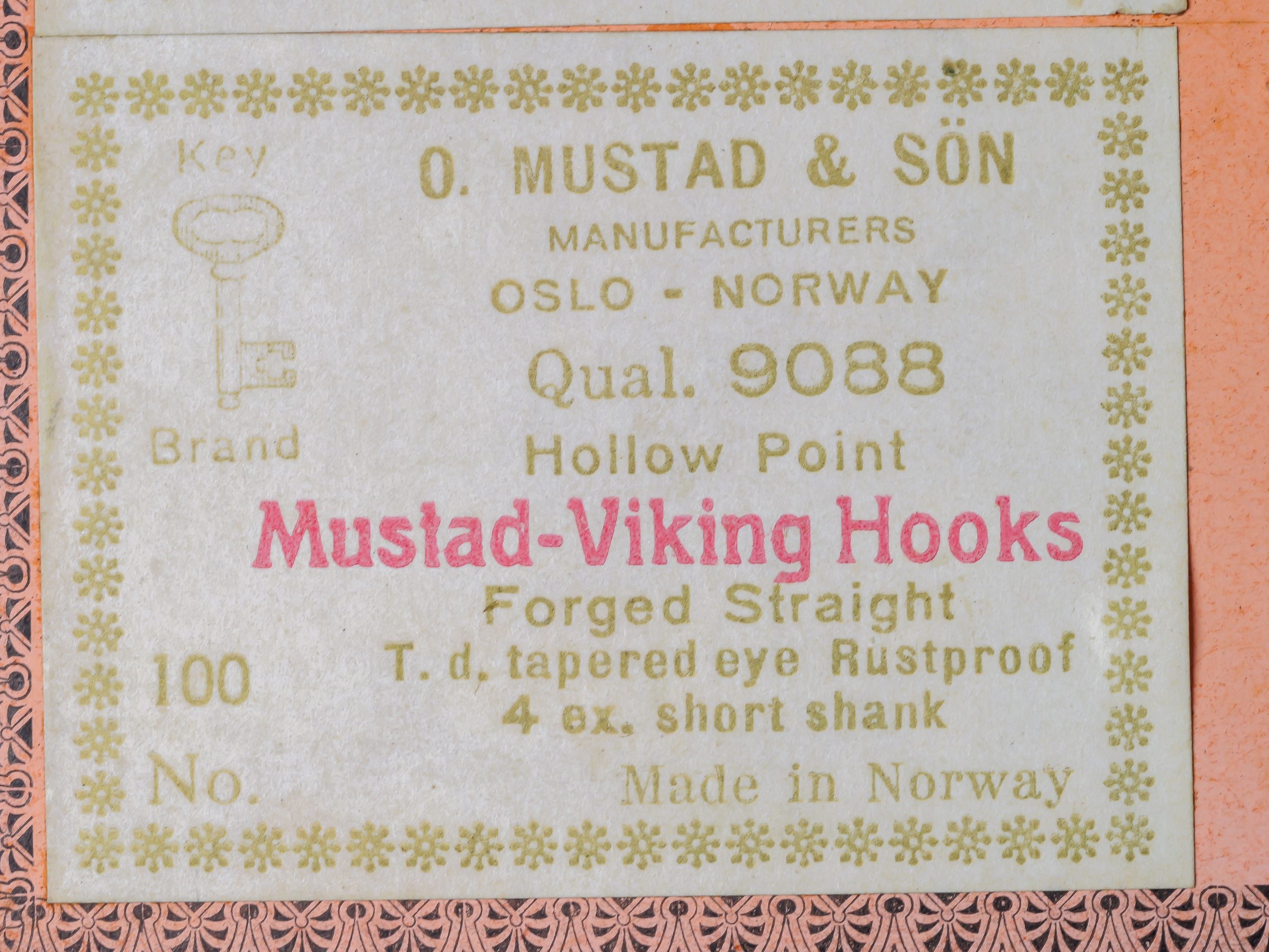 Mustad Hooks – 9088 – Garren Wood