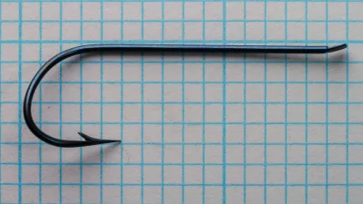 H. Milward & Sons 5644F full profile size 21 — complete side view showing Limerick bend geometry and extra-heavy wire gauge