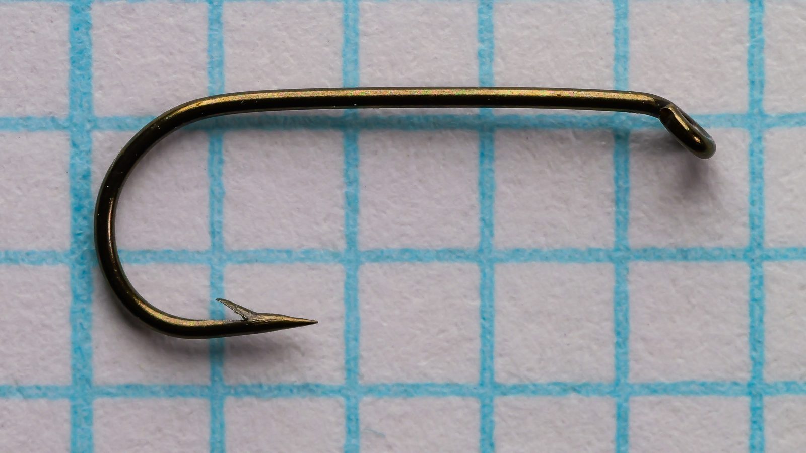 Partridge L4A Captain Hamilton Featherweight Size 12 — original light-blue Bramley-era packaging label — shows manufacturer details and hook specifications