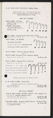 Ray Bergman 1953 Catalog, p. 2