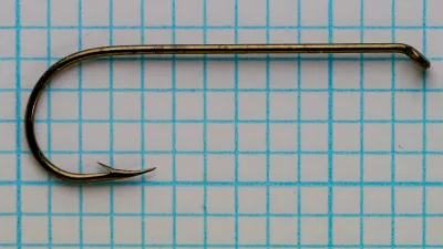 Wright McGill Eagle Claw size 2 — full front view showing eye and point geometry